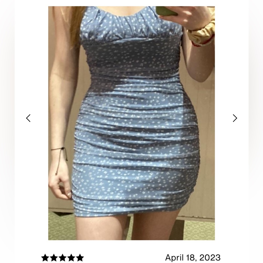 Rachel Ruched Mini Dress - Picture 3 of 3